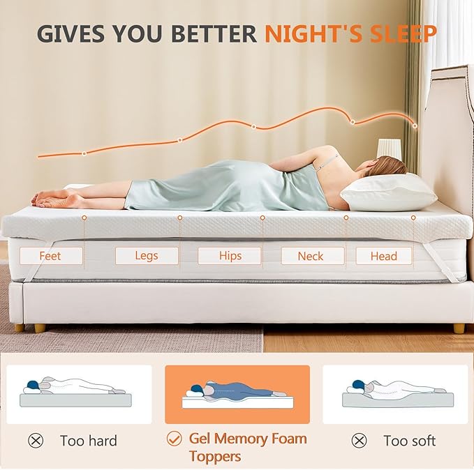 Sweetcrispy Mattress Topper King - Image 5
