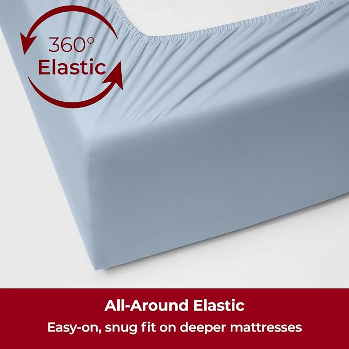 Mellanni Extra Deep California King Sheets - Image 5