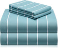 LuxClub 4 PC King Size Sheet Set, Breathable Luxury Bed Sheets, Deep Pockets by LuxClub