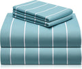 LuxClub 4 PC Full Size Sheet Set, Breathable Luxury Bed Sheets, Deep Pockets by LuxClub