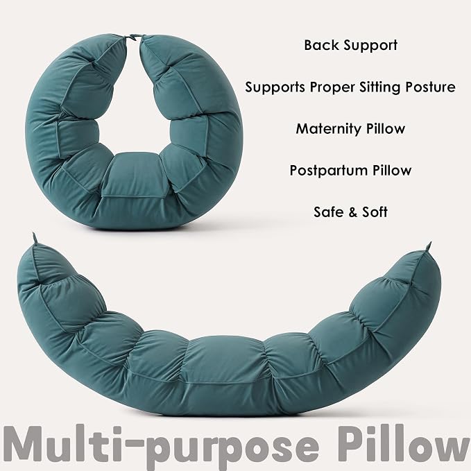 Peallow – Long Round Body Pillow - Image 7