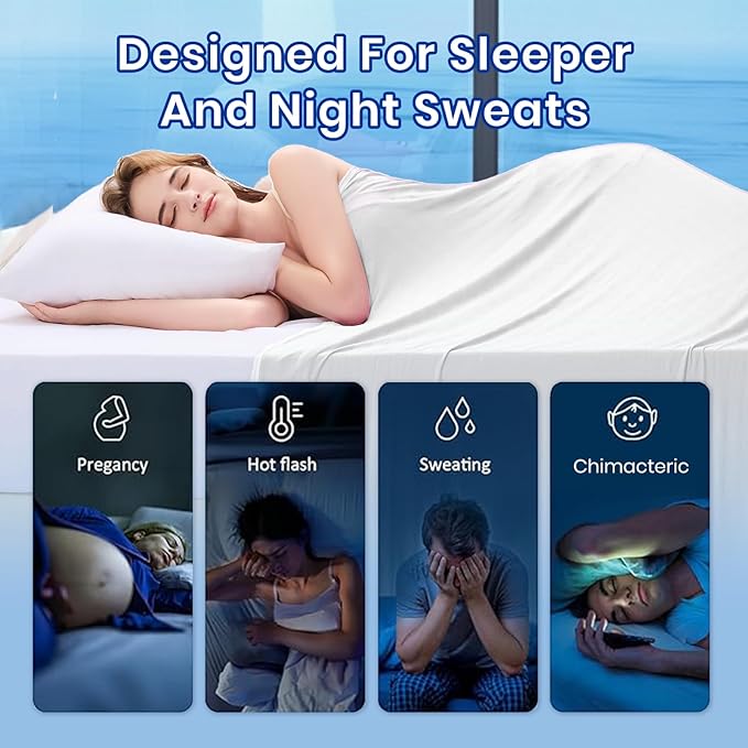 Topcee Cooling Blanket King Size- 90"x108" Summer Cooling Throw Blanket - Image 4