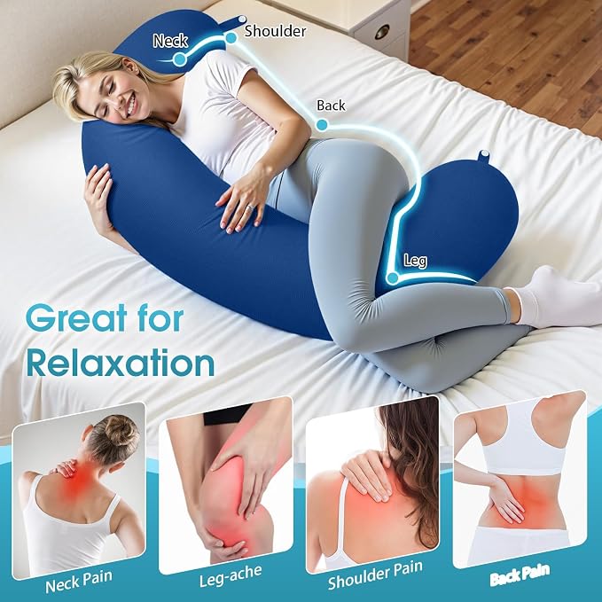 TranquilRelax C Shaped Body Pillow - Image 6