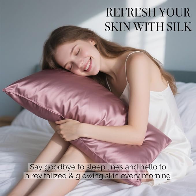 Silk Pillowcase for Hair and Skin - Image 2