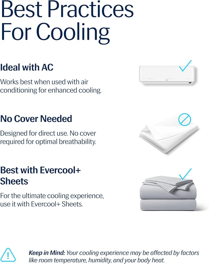 REST® Evercool® Cooling Comforter, King/Cali King, Blanket - Image 6