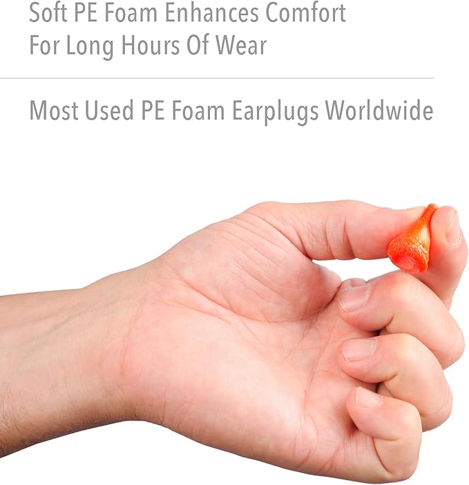 Howard Leight by Honeywell Maximum Disposable Earplugs Box, 200 Pair - Image 3