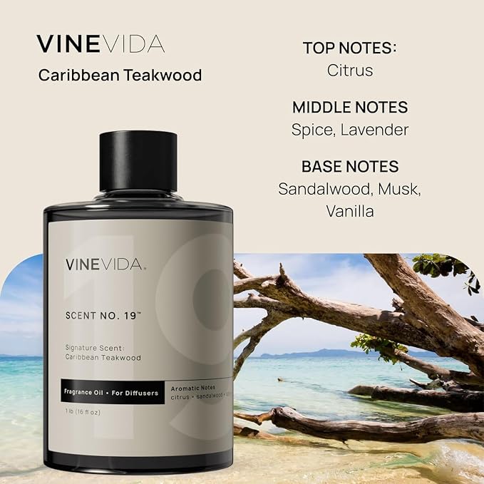 VINEVIDA Caribbean Teakwood Fragrance Oil - Image 2