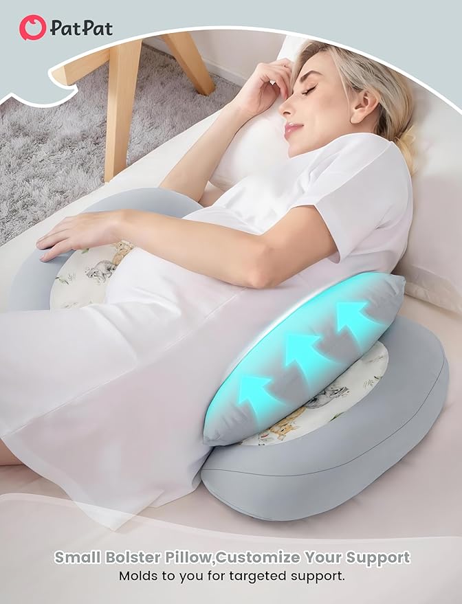 PATPAT Pregnancy Pillow for Sleeping, Maternity Pillow - Image 3