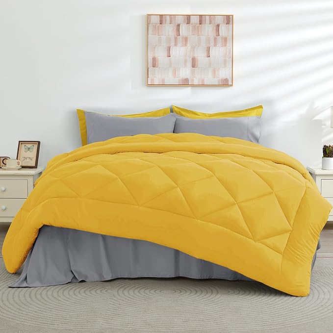 HEVUMYI Queen Comforter Set - Image 7