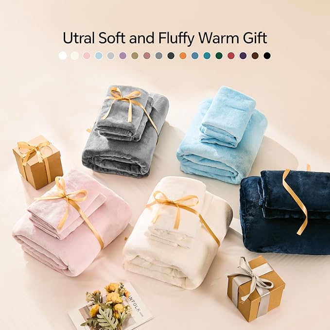 BEDELITE Flannel Sheets King Size Bright White - Image 5