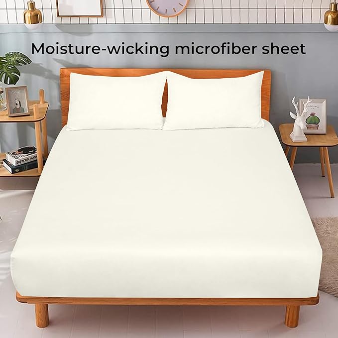 Royale Linens Fitted Sheet Twin XL - Image 2