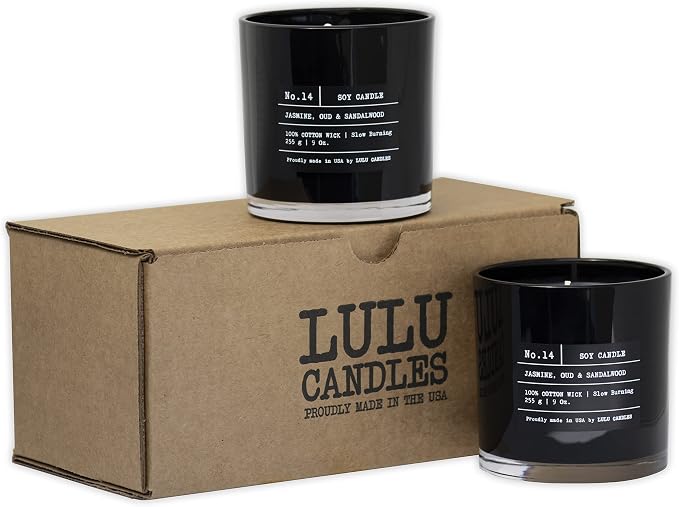 Lulu Candles | Palo Santo | Luxury Scented Soy Jar Candle | Hand Poured in The - Image 6