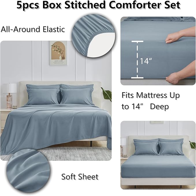 CozyLux Twin Comforter Set - Image 6