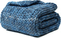 YnM Weighted Blanket, Handmade Chunky Knitted Design, Soft and Cozy, by YNM