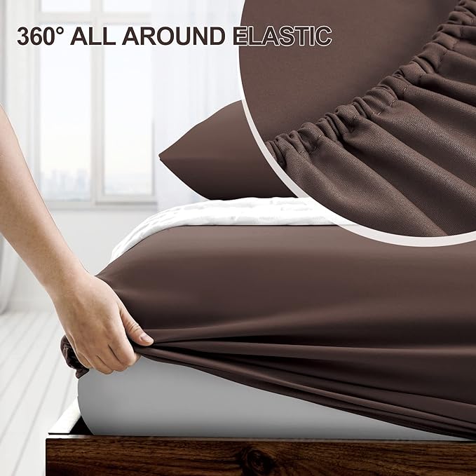 FreshCulture California King Fitted Sheet Only - Image 3