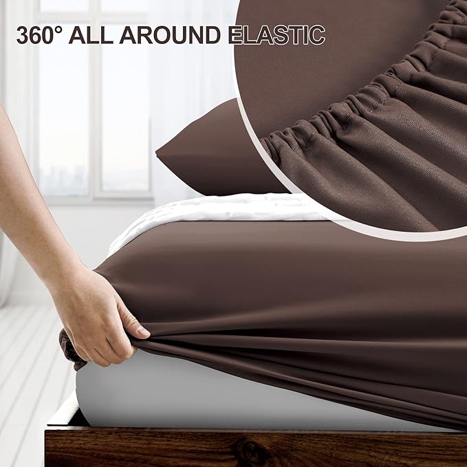 FreshCulture King Fitted Sheet Only 2 Pack - Image 3