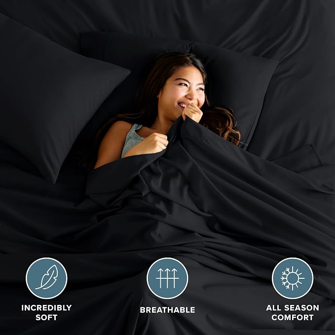 Bare Home Full Flat Sheet - Image 3