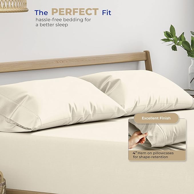 Thread Spread 100% Cotton King Size Pillow Cases Set of 2 - Image 4