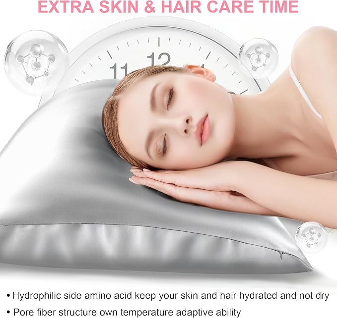 Silk Pillow Cases Standard Size - Image 3