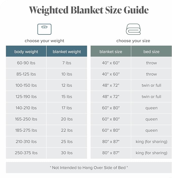 Bare Home Weighted Blanket Queen Size 20lb - Image 9