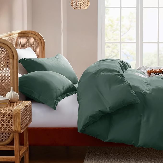 Nestl Forest Green Duvet Cover Queen Size - Image 7