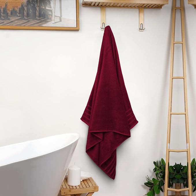 Avalon Towels Bath Towels Set of 4, Size 30 x 60 Inches, Highly Soft and - Image 5