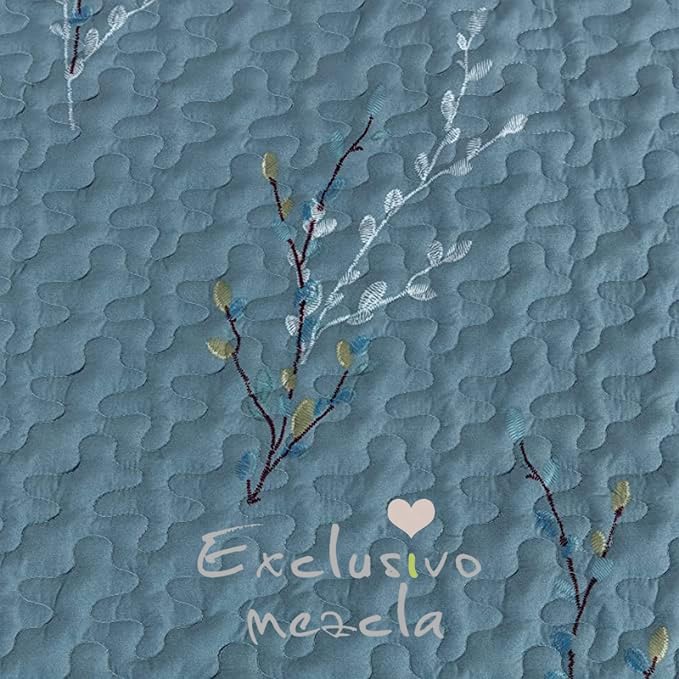 Exclusivo Mezcla 50"x 60" Quilted Throw Blanket- Microfiber Quilt Throw - Image 2
