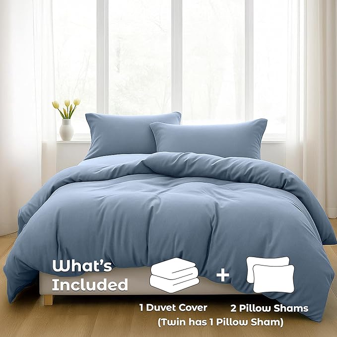 Pure Bedding Duvet Cover Queen Size - Image 2