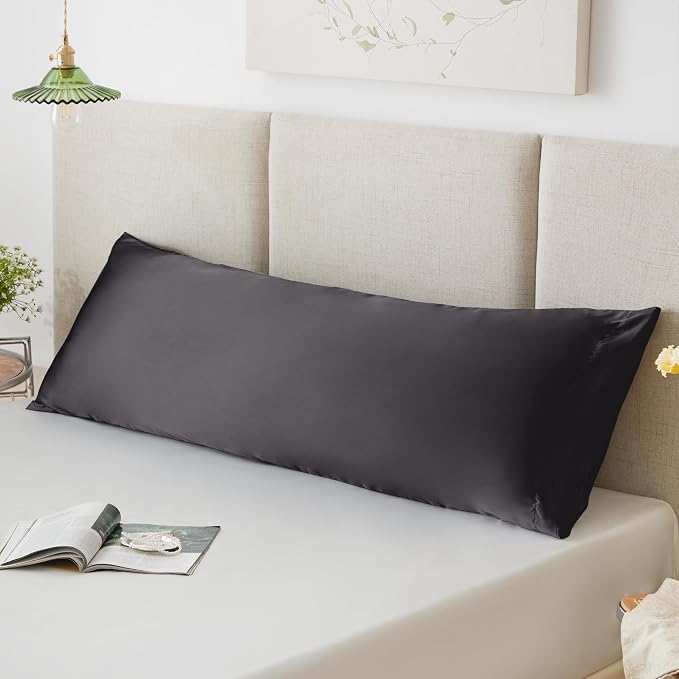 Love's cabin Satin Body Pillowcase 20x54, Cooling Pillow Cover - Image 7