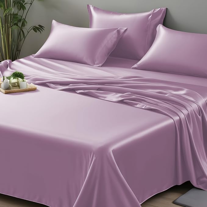 LINENWALAS King Flat Sheet Only by LINENWALAS