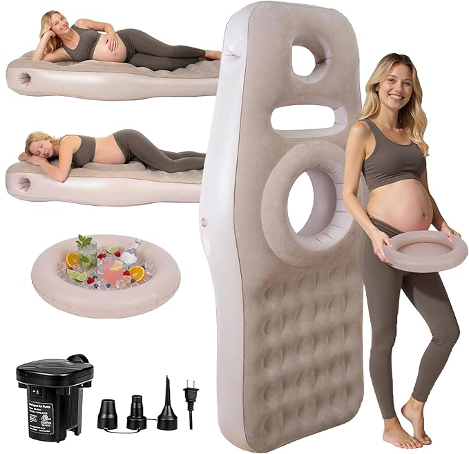 Inflatable Pregnancy Pillow by Unknown