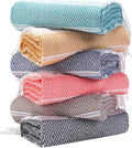 6 Packs Oversized Cotton Turkish Beach Towels Set Bulk 74"x38" Extra Large Sand by genovega