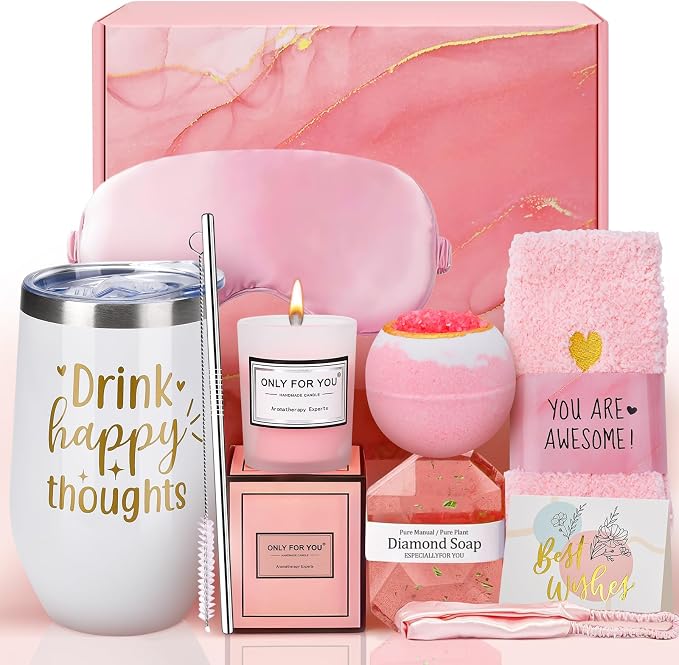 Gift Baskets for Women: Mothers Day Gifts for Mom Wife Women Her Easter Basket by RioGree