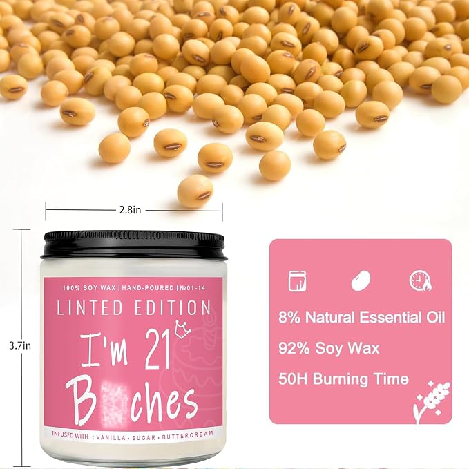 21th Birthday Gifts for Women, Perfect Birthday Present, Funny Presents for Mom - Image 5