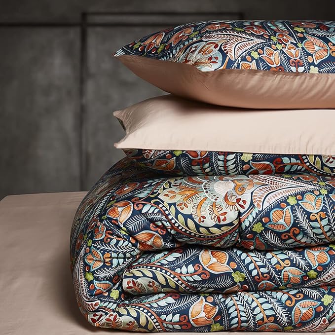 Cupocupa Queen Duvet Cover Set, Modern Industrial Luxury Bedding - Image 4