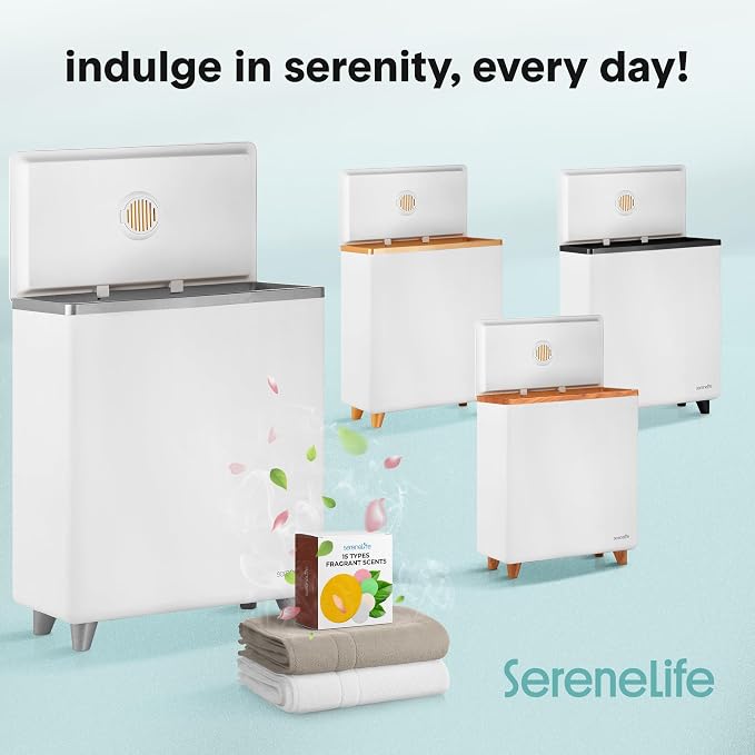SereneLife Luxury Rectangle Towel Warmer - Image 7