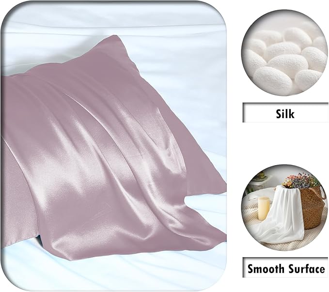 Natural Mulberry Silk Pillowcase - Image 2