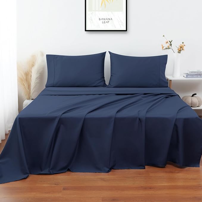 Flat Sheet Only Queen Size, 400 TC 100% Egyptian Cotton Flat Sheet - Image 5