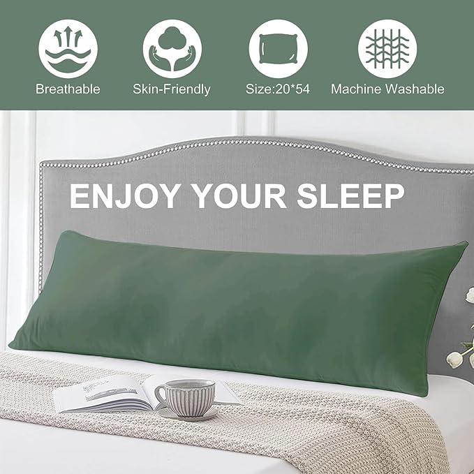 DOWNCOOL Large Body Pillow Insert- Breathable Full Body Pillow - Image 5