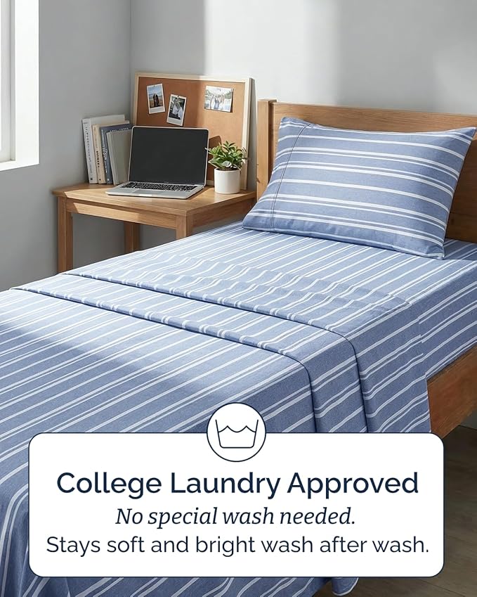 Twin XL Size 3 Piece Sheet Set - Image 6