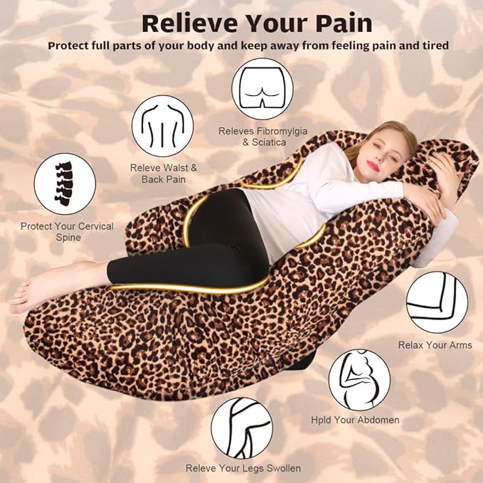 Chilling Home Pregnancy Pillow, U Shaped Pregnancy Pillows - Image 2
