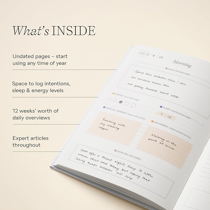 Papier Tulip Vase 12 Week Wellness Journal - Image 6