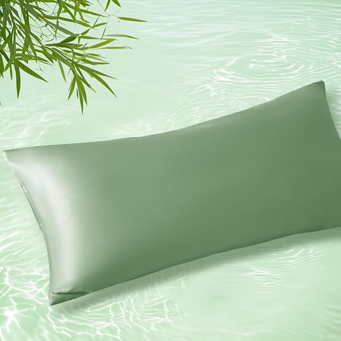 Homiest Cooling Body Pillow Case, 100% Rayon Derived from Bamboo Body Pillow by Homiest