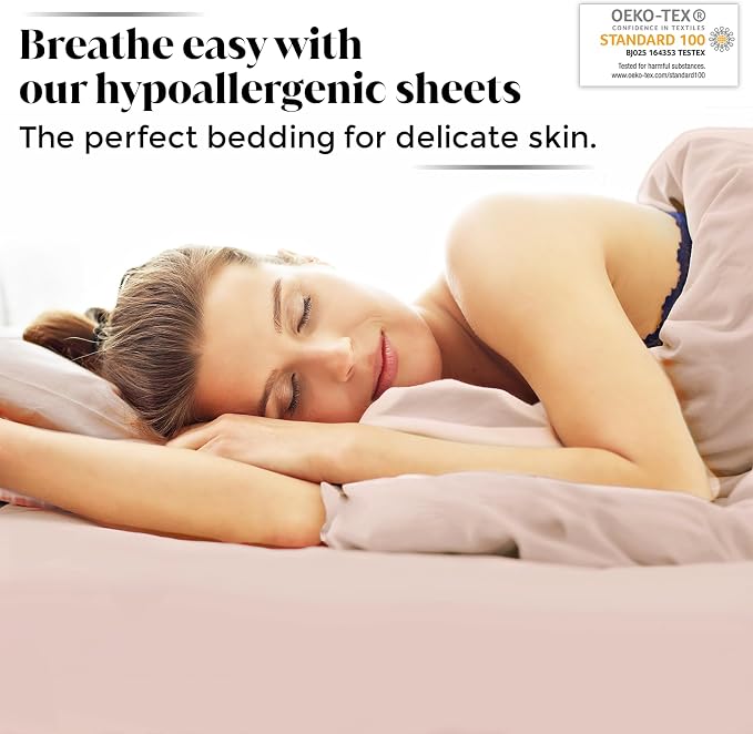 Luxury Bamboo Market | Queen Envelope Pillowcase Set | 100% Viscose Made from - Image 3