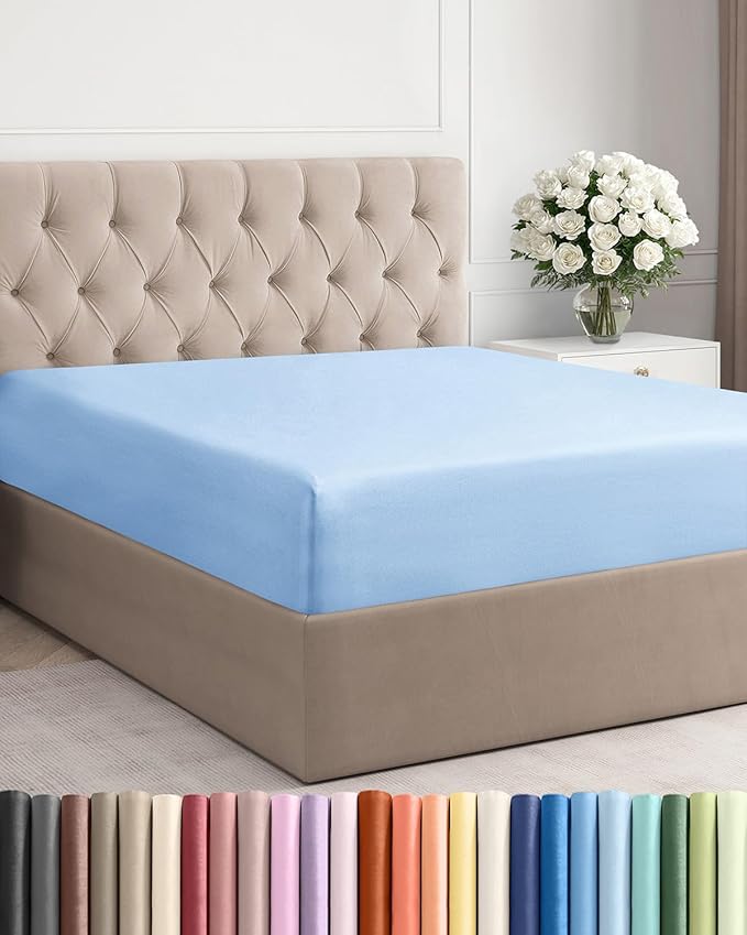 Queen Fitted Bed Sheet by CGKUnlimited