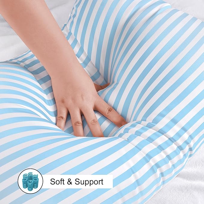 EIUE Bed Pillows for Sleeping 2 Pack Queen Size，Super Soft Down Alternative - Image 4