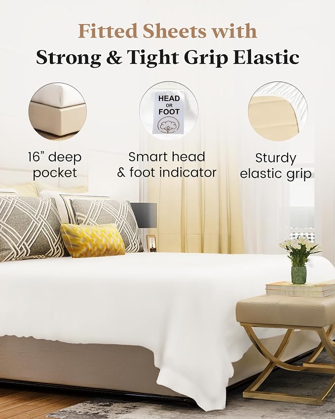 Good Sleep Bedding Twin XL Fitted Sheet - Image 3