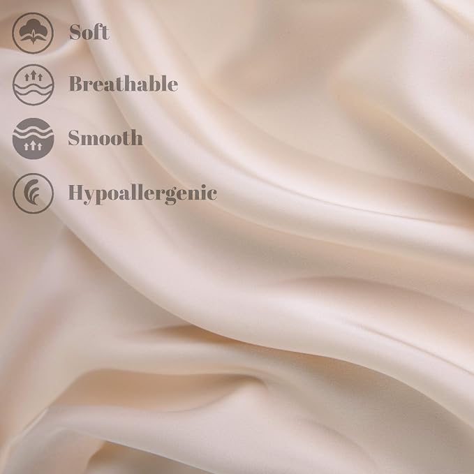 100% Mulberry Silk Pillowcase Set of 2 - Image 3