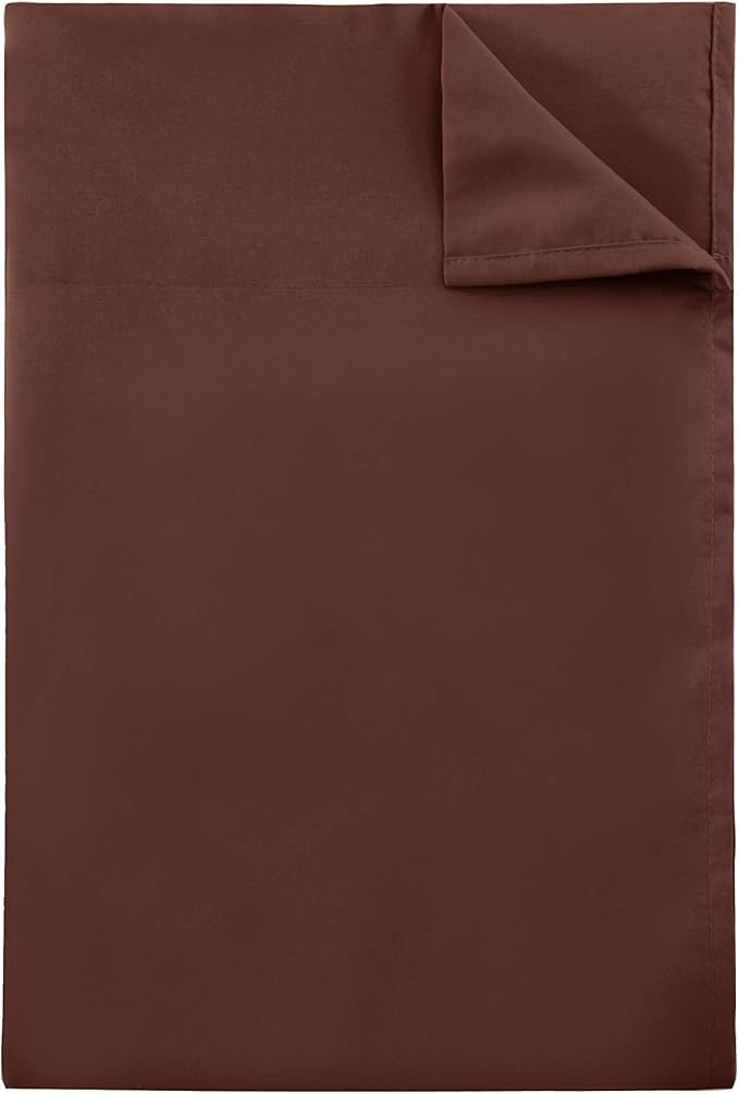 Sfoothome Flat Sheet Single, 1 Pack Solid Flat Sheet Smooth Touch Hotel Quality - Image 4