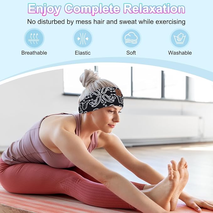 2-Pack Upgraded Wireless Bluetooth Headband - Image 6